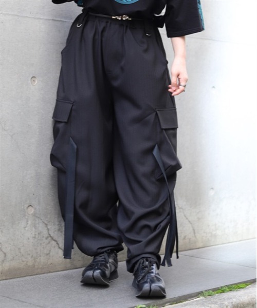 REZEN パンツ カーゴボンタンバルーンパンツ メンズ : ZOZOTOWN
