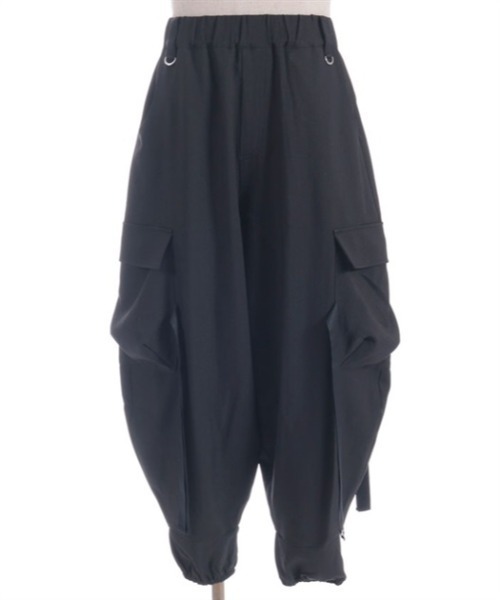しかのこ M 7/24 BLACKLIST バルーンパンツ しかのこ M 7/24 BLACKLIST バルーンパンツ バイカラーベルト
