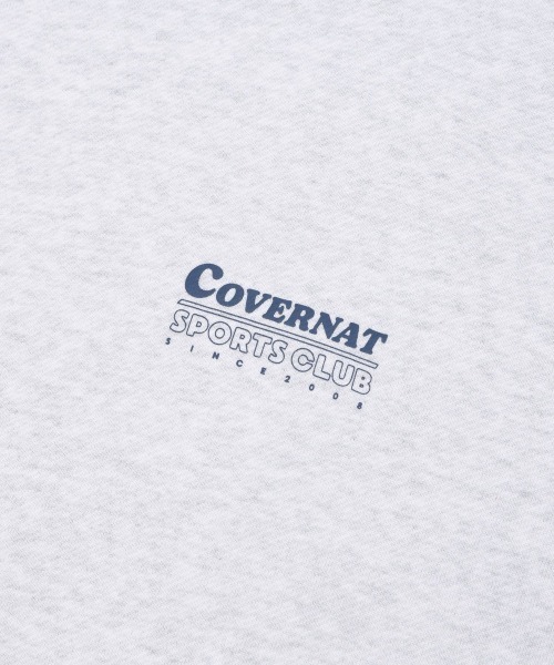 「COVERNAT」 スウェットカットソー MEDIUM ヘザーグレー メンズ
