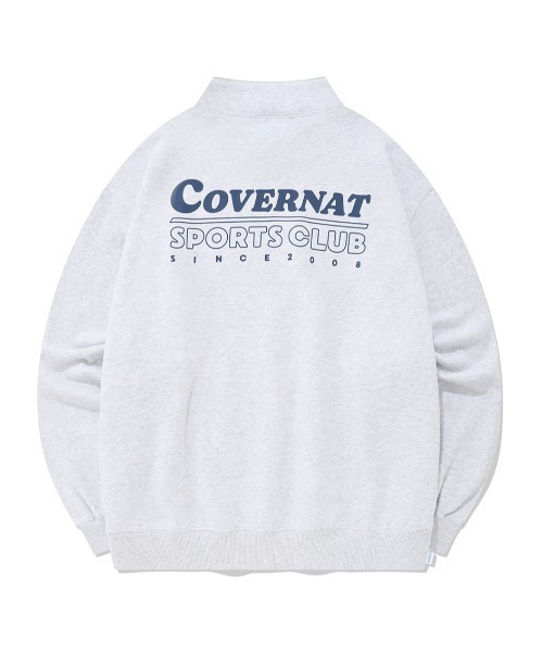 「COVERNAT」 スウェットカットソー MEDIUM ヘザーグレー メンズ