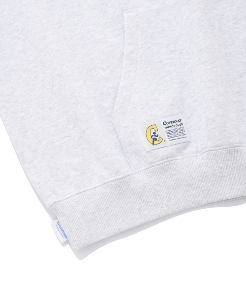 「COVERNAT」 スウェットカットソー MEDIUM ヘザーグレー メンズ