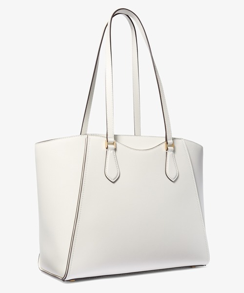 【極美品】MICHAEL KORS ストライプ レザートートバッグ 2way MICHAEL KORS（マイケルコース） トートバッグ TARYN レザー トート