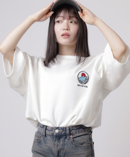 COLLECTORS CLUB 売れ筋商品|||コレクターズ クラブ シャツ トップス レディース Shirts Red RED CAP GIRL tシャツ 「70」「RCG」JAPAN ART SAKURA/HANABI