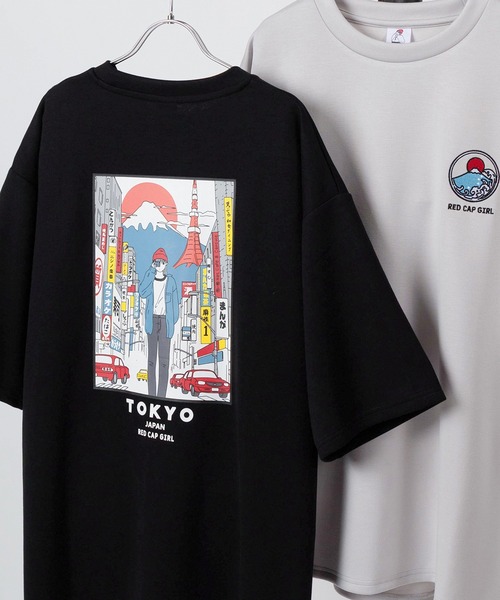 レディースファッション IT Red Balloon Mirage T-Shirt Womens IT Red Balloon Mirage T-Shirt Black 4X-Large