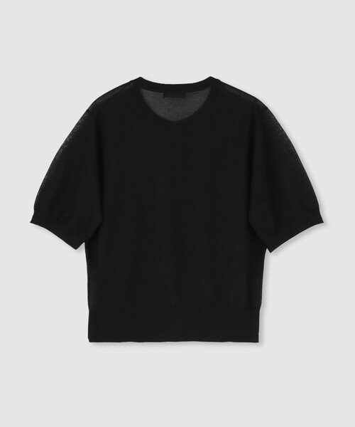 allureville カーディガン スパークシアー半袖カーディガン