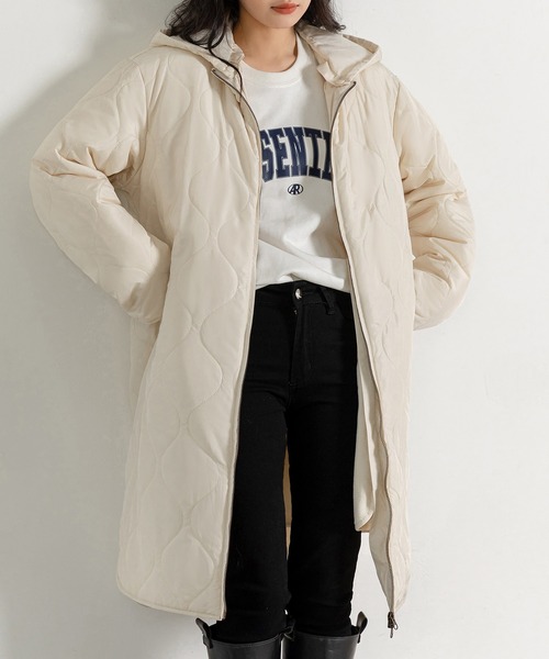 「DAY CLOSET」 コート L オフホワイト レディース_画像4