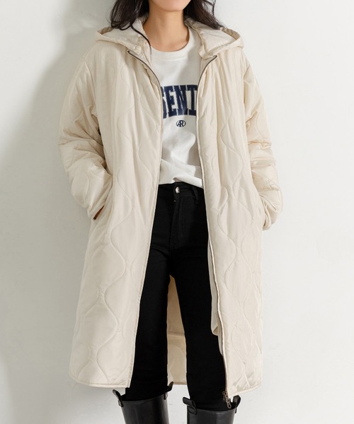 「DAY CLOSET」 コート L オフホワイト レディース_画像5