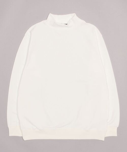 「SHIPS」 長袖Tシャツ MEDIUM ホワイト メンズ