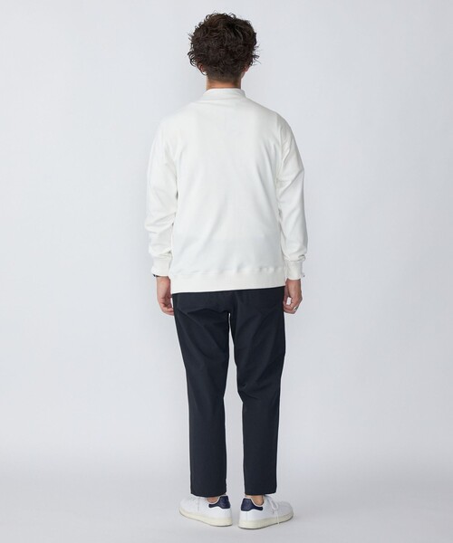 「SHIPS」 長袖Tシャツ MEDIUM ホワイト メンズ