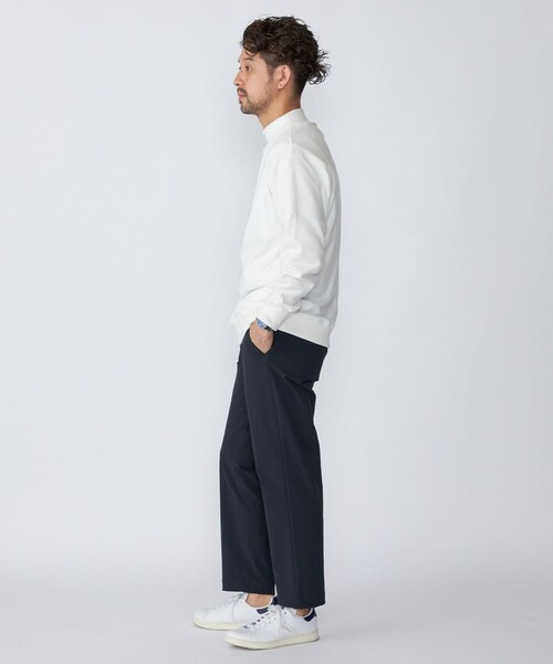 「SHIPS」 長袖Tシャツ MEDIUM ホワイト メンズ