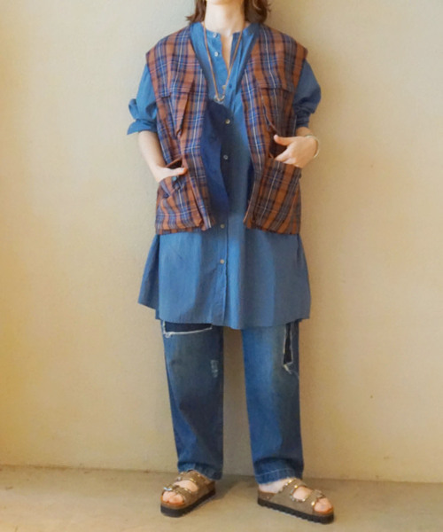 journal standard luxe SUD 麻チュニック　plage JOURNAL STANDARD LUXE 「JOURNAL LUXE」 長袖チュニック FREE