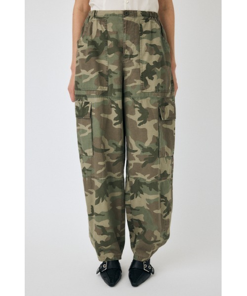 MOUSSY（マウジー） ワイドパンツ カーゴパンツ HARD EDIT MILITARY