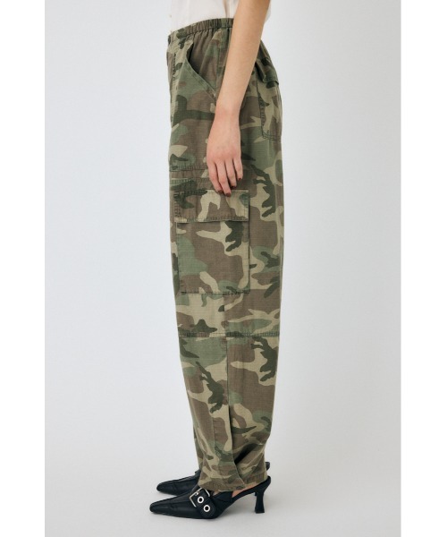 MOUSSY（マウジー） ワイドパンツ カーゴパンツ HARD EDIT MILITARY