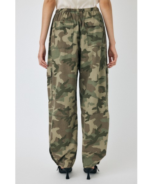 MOUSSY（マウジー） ワイドパンツ カーゴパンツ HARD EDIT MILITARY