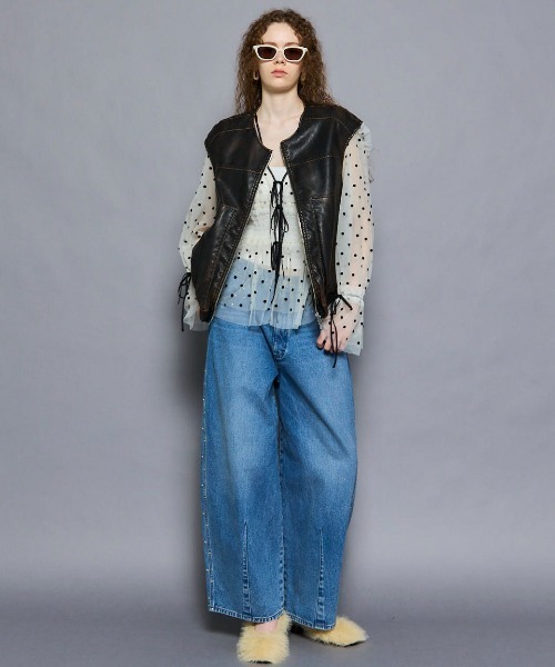 値下げ　メゾンスペシャル　デニム Hyper Wide Denim Baggy Pants