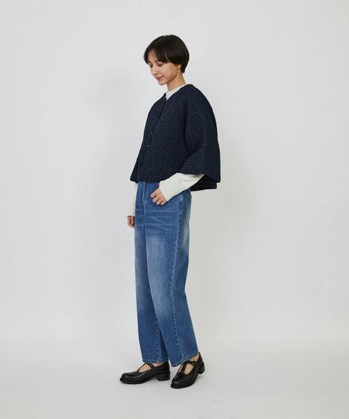 ブラウス シャツ インドコットンポプリンハンドスモッキングブラウスジャケット レディースの画像