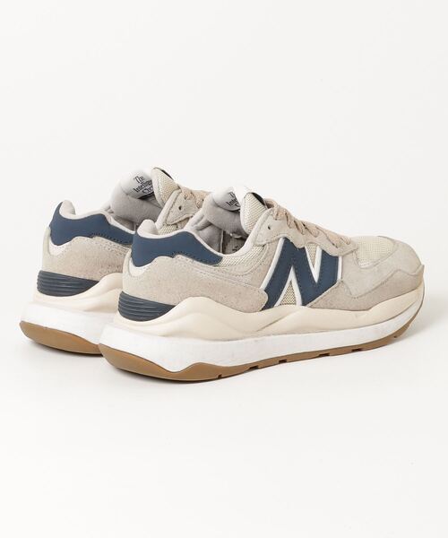 [New Balance] low cut спортивные туфли 23.5cm бежевый мужской 