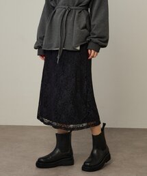 Omekashi スカート ストレッチレーススカート : ZOZOTOWN Yahoo!店