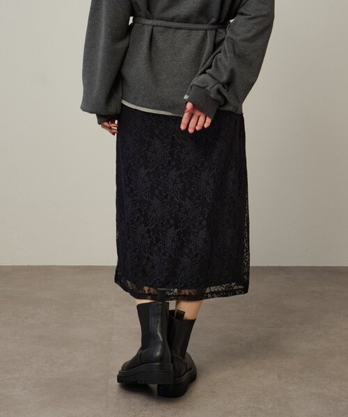 Omekashi（オメカシ） スカート ストレッチレーススカート : ZOZOTOWN