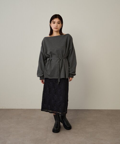 新品！タグ付き　 オメカシ　ストレッチレーススカート Omekashi（オメカシ） スカート ストレッチレーススカート : ZOZOTOWN