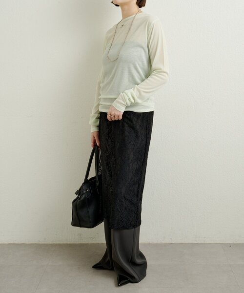 Omekashi（オメカシ） スカート ストレッチレーススカート : ZOZOTOWN