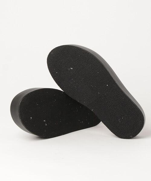 「JVAM」 フラットサンダル 38 ブラック レディース_画像3