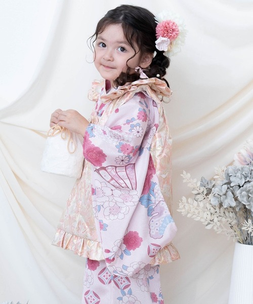 SweetMommy（スウィートマミー） 着物 七五三 着物+被布セット 3歳