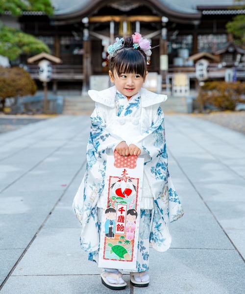 SweetMommy（スウィートマミー） 着物 七五三 着物+被布セット 3歳