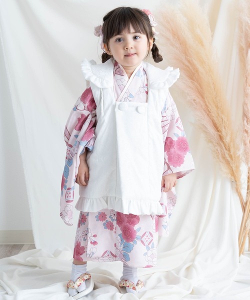 SweetMommy（スウィートマミー） 着物 七五三 着物+被布セット 3歳