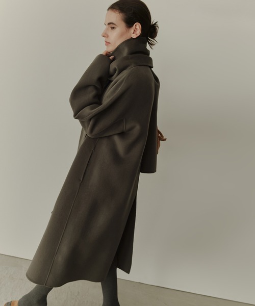 LE CIEL BLEU ダブルフェイスユーティリティーコート LE CIEL BLEU（ルシェルブルー）の「Double Faced Utility Coat