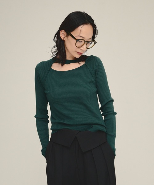 ニット セーター 「eL」14G Layered Pullover/583682 レディース | ブランド登録なし | 03