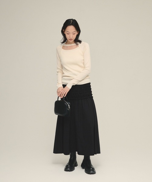 ニット セーター 「eL」14G Layered Pullover/583682 レディース | ブランド登録なし | 04