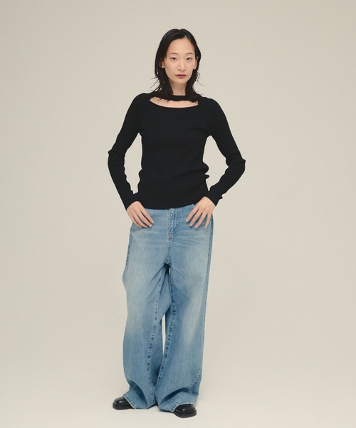 ニット セーター 「eL」14G Layered Pullover/583682 レディース | ブランド登録なし | 08
