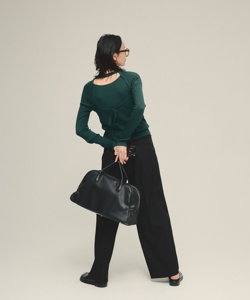 ニット セーター 「eL」14G Layered Pullover/583682 レディース | ブランド登録なし | 14