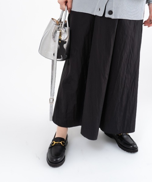 ローファー 「PASCUCCI」ビットローファー レザー エナメル レディース