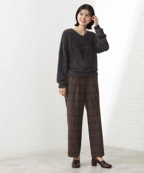 ニット/セーター 4178.4182 Chez toi（シェトワ） ニット セーター もちふわラグラン切替袖