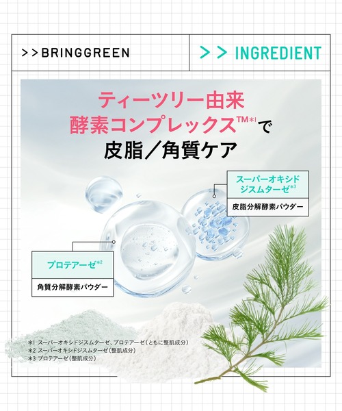 BRING GREEN クレンジング ブリングリーン ティーツリーC皮脂