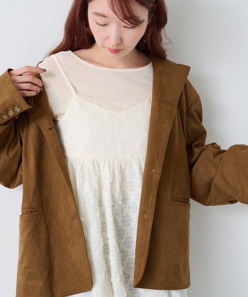 Kastane（カスタネ） チュニック 「セットアップ対応」フラワー