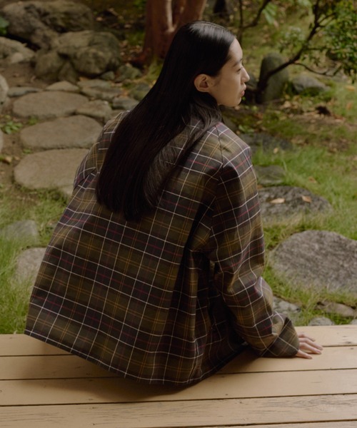 【極美品】BARBOUR 別注 トランスポート リバーシブル 2レイヤー Barbour（バブアー） ブルゾン アウター 「別注」「Barbour/バブアー