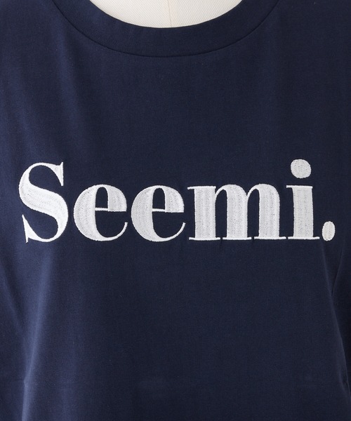 「Seemi. byNICECLAUP」 半袖Tシャツ FREE ホワイト レディース_画像5