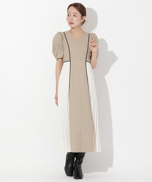 「AND COUTURE」 半袖ワンピース FREE ブラック レディース_画像4