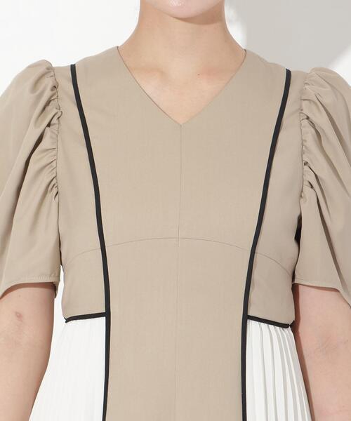 「AND COUTURE」 半袖ワンピース FREE ブラック レディース_画像5