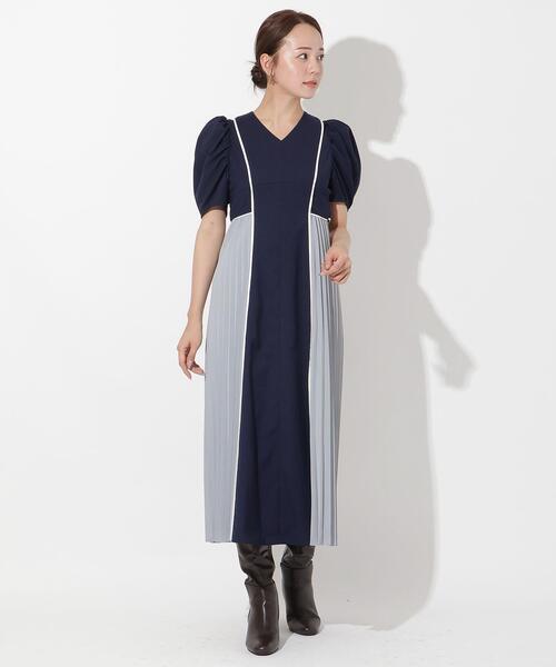 「AND COUTURE」 半袖ワンピース FREE ブラック レディース_画像9