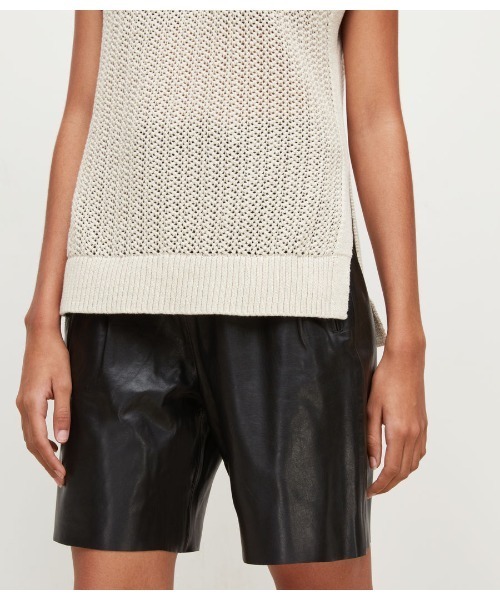 「ALLSAINTS」 半袖ニット X-SMALL ホワイト レディース_画像7