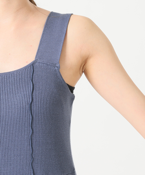 「U by SPICK&SPAN」 ノースリーブワンピース 36 オレンジ レディース_画像5