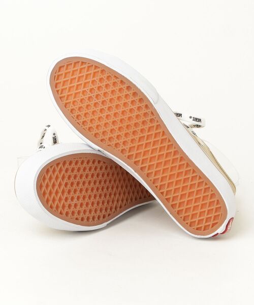 VANS（ヴァンズ） ハイカットスニーカー 23.5cm ベージュ レディース