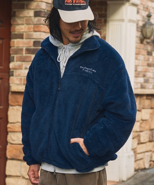 THE CRAFT CREW PRODUCTS ブルゾン アウター ヒートアップボアフリース
