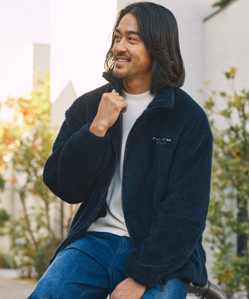 THE CRAFT CREW PRODUCTS ブルゾン アウター ヒートアップボアフリース