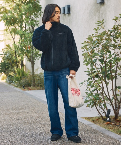 THE CRAFT CREW PRODUCTS ブルゾン アウター ヒートアップボアフリース