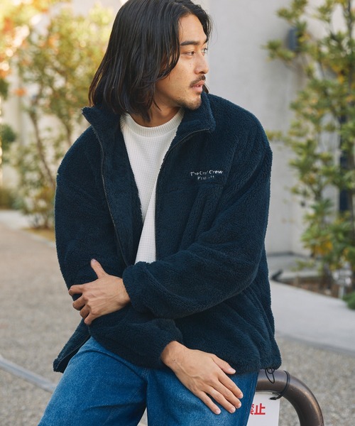 THE CRAFT CREW PRODUCTS ブルゾン アウター ヒートアップボアフリース